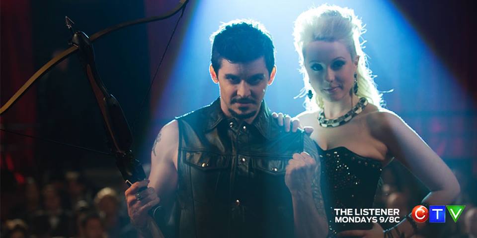 OFFICIAL PUBLICITY SHOT, 'THE LISTENER' - JAMES CADE & SARAH CLAIRE ALAN