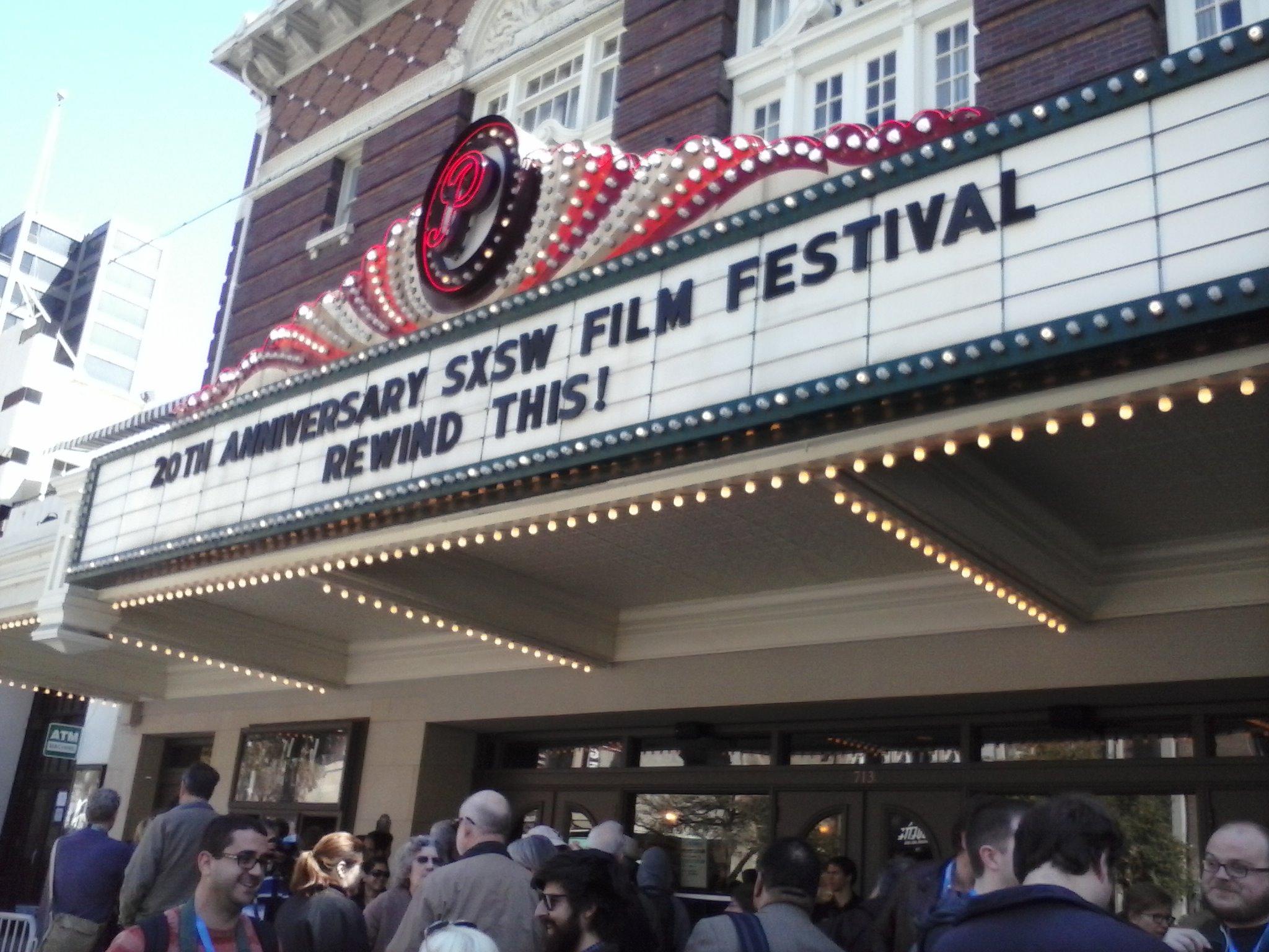What a way to World Premiere a new movie! SXSW 2013 at the Paramount Theater.