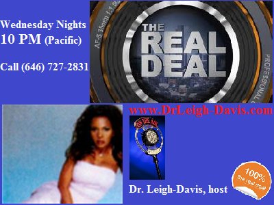The Real Deal, hosted by Dr. Leigh-Davis - poster