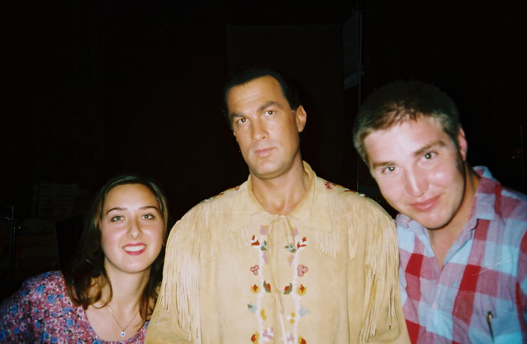 Vanya Marinkovic,Steven Seagal and John Buford