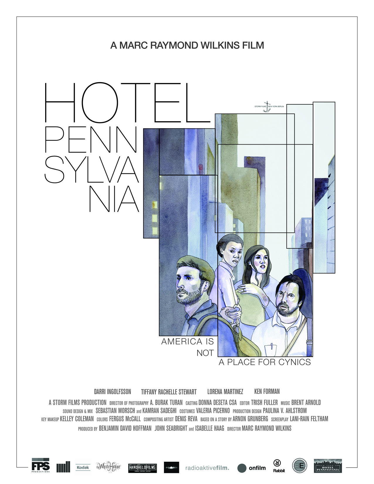 The poster to the short film HOTEL PENNSYLVANIA
