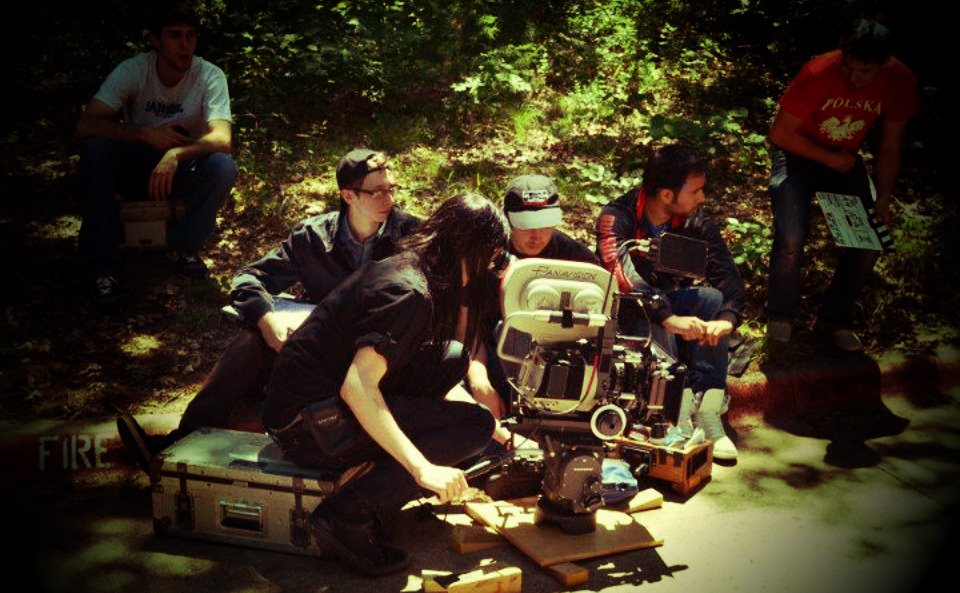 Panavision Millennium XL2 on the set of Lucky Red, 2012