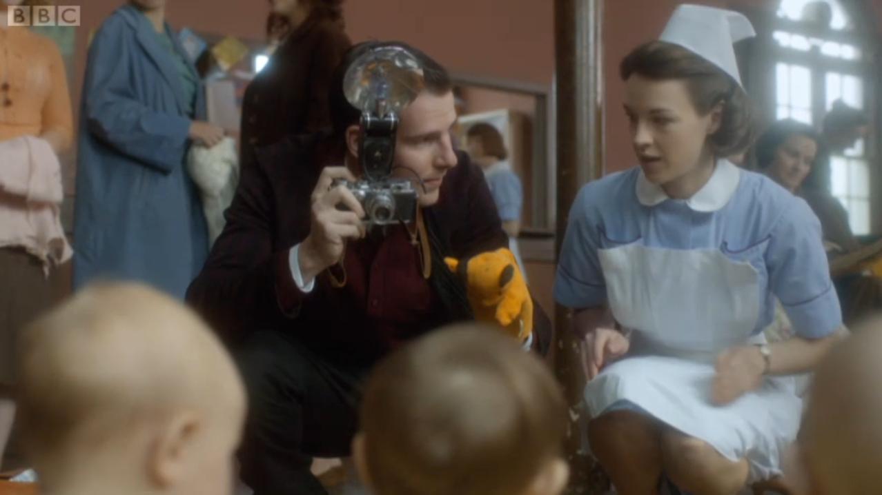 2011: Call the Midwife - Daniel van der Molen playing the role of a a cheeky photographer.