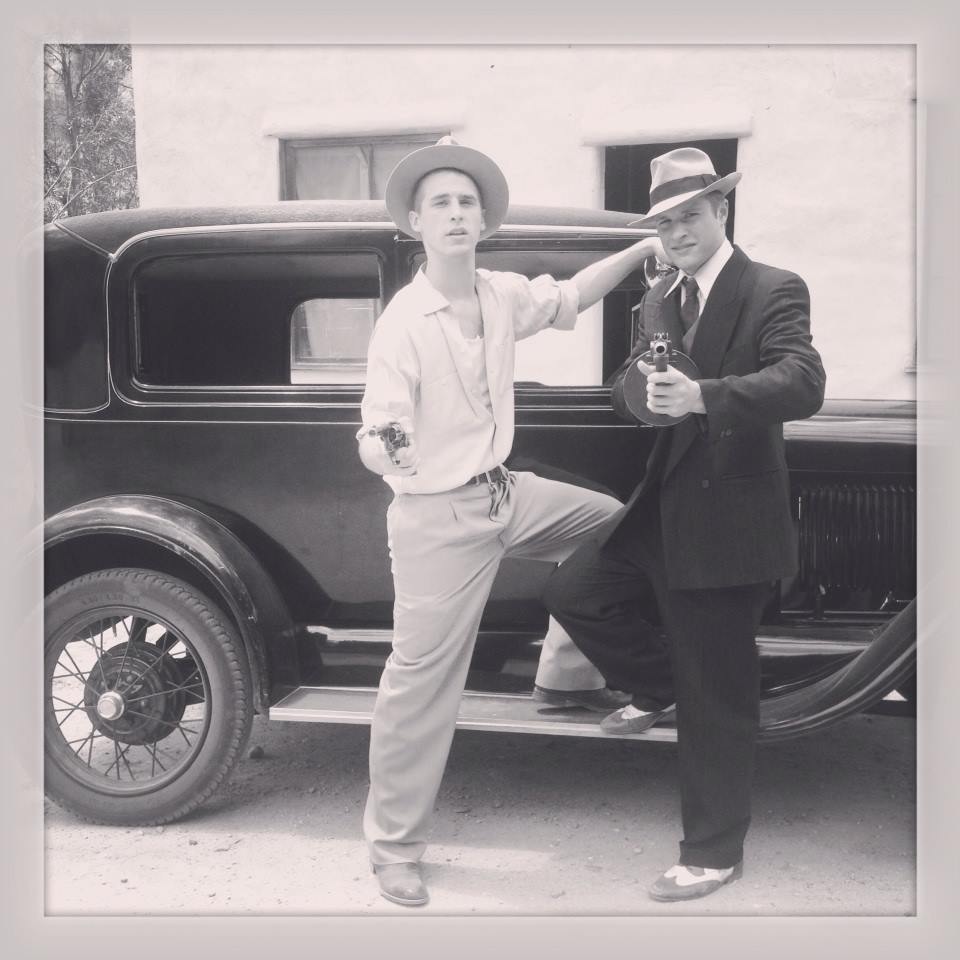 BONNIE & CLYDE (Left)Hagen Mills (Right)Jim Poole