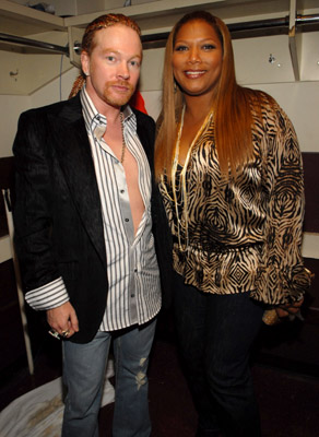 Queen Latifah and Axl Rose