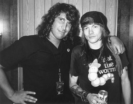 Axl Rose and Peter Napoliello