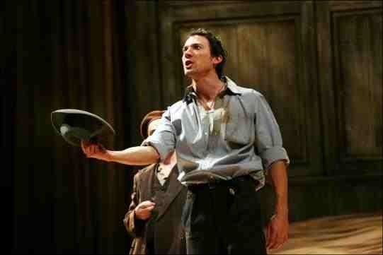 David Caves as Petruchio in The Taming of the Shrew