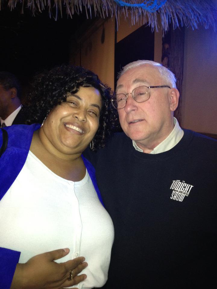 Hot Flash & Company Sitcom Premiere in Baltimore, MD on April 1, 2012. Tammi Rogers and Jerry Gietka (cast members).