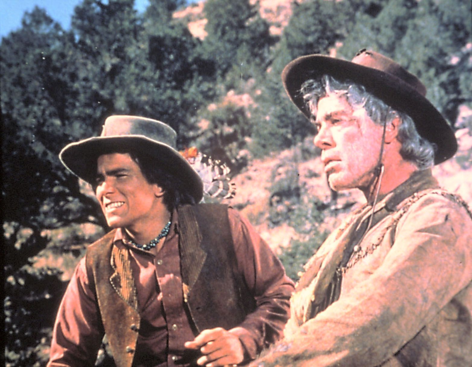 Still of Lee Marvin and Tom Nardini in Cat Ballou (1965)