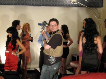 Shawn Lecrone filming How NOT to Make a Movie. Las Vegas, NV 2011