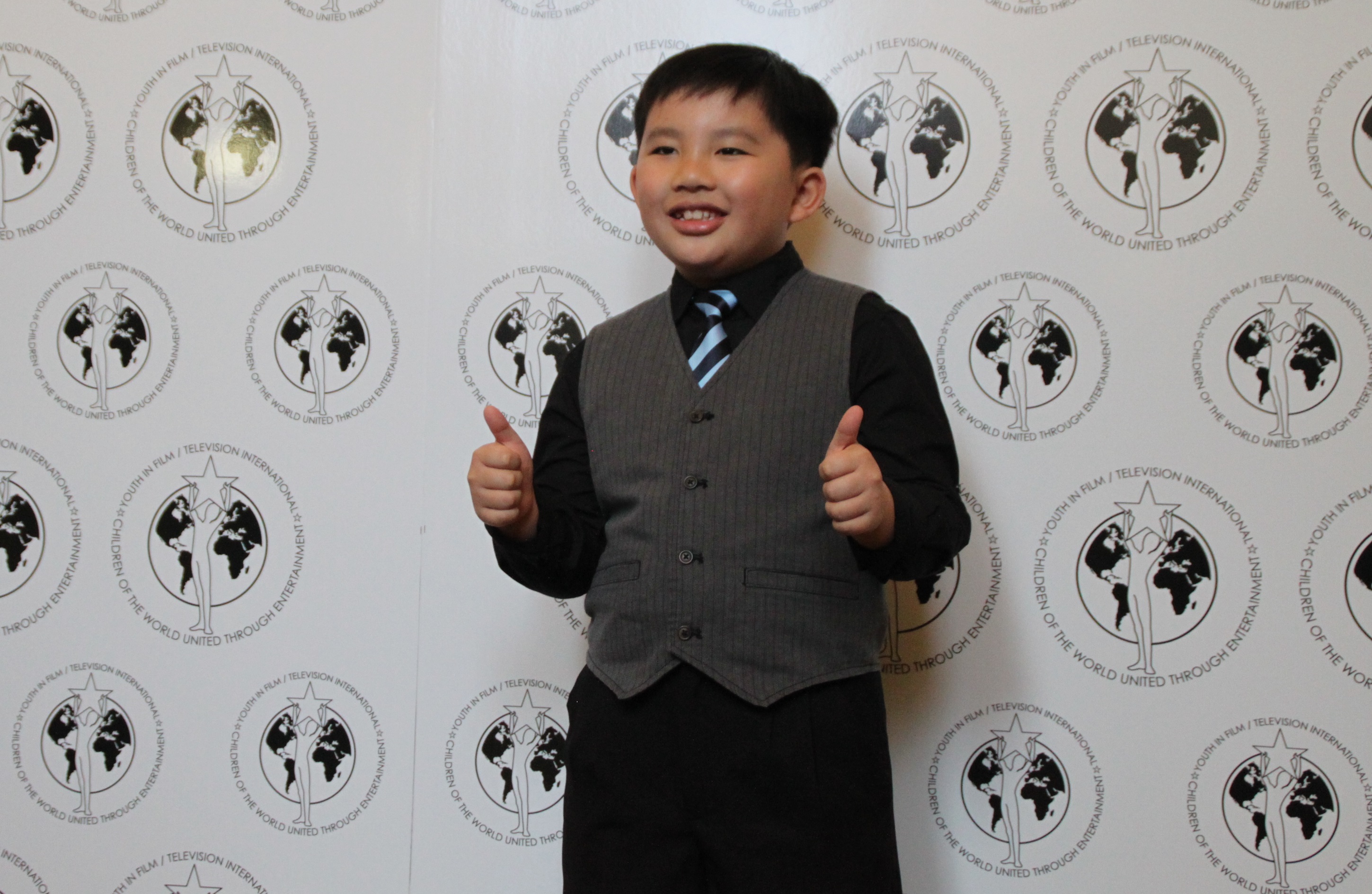 Albert Tsai on the Red Carpet of 2014 Young Artist Awards in Studio City, California (May 4, 2014).