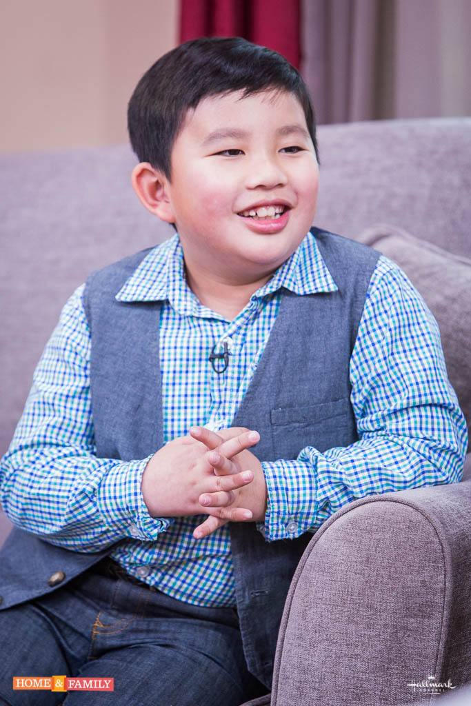 Albert Tsai interviewed on Home & Family (Hallmark Channel - April 7, 2014)