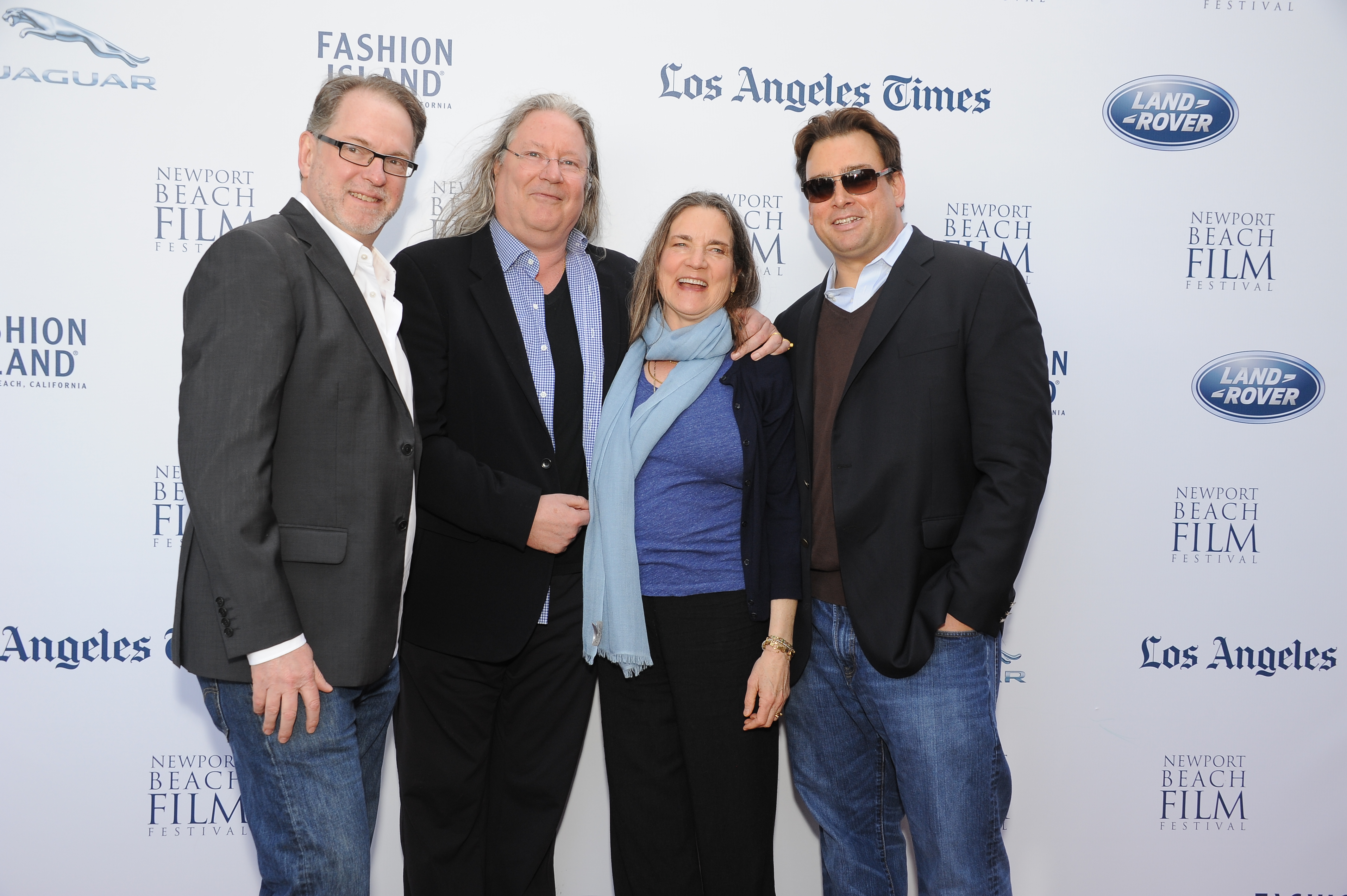 Newport Beach Film Festival - Premiere of 'This Last Lonely Place' - From L to R: Steve Anderson, Erich Schiffmann, Leslie Bogart, Robbert de Klerk