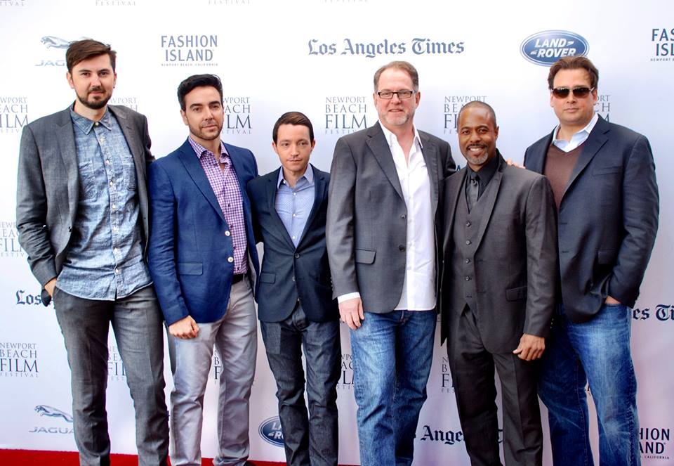 Newport Beach Film Festival - Premiere of 'This Last Lonely Place - from L to R: Patrick Jones, Jeff Marchelletta, Josh Mandel, Steve Anderson, Andre Fontanelle, Robbert de Klerk