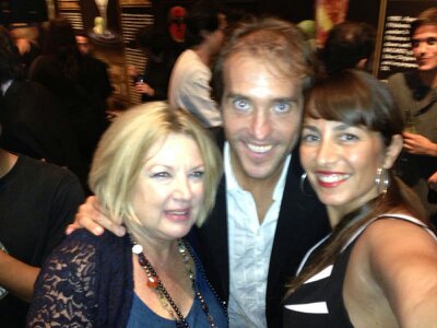 Fiesta Bacardi with Elisa Bessa and actor Victor Solé- International Sitges Film Festival of Catalonia
