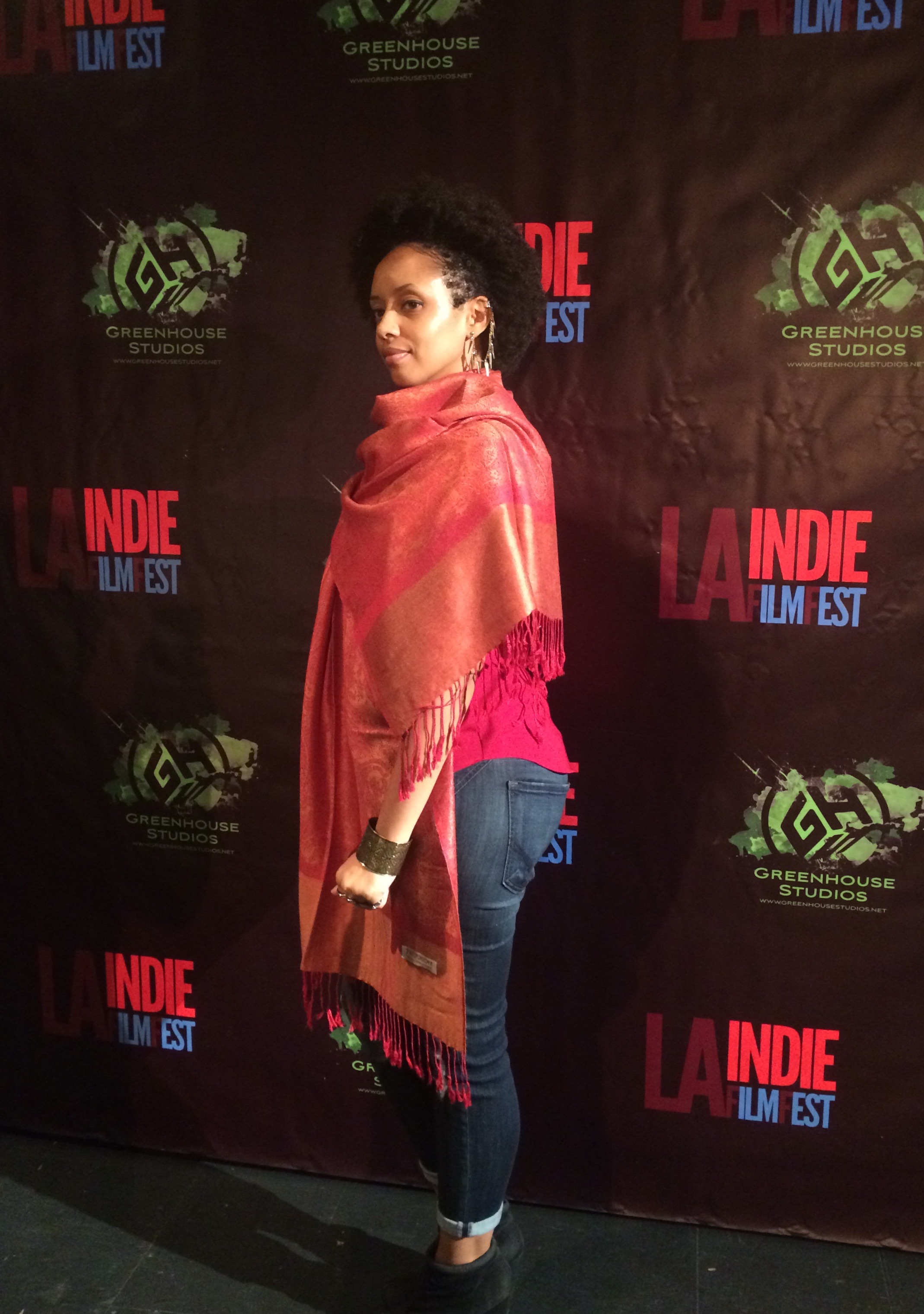 Lyn Quinn at the 2014 LA Indie Film Festival for the screening of The Soul of Blue Eye