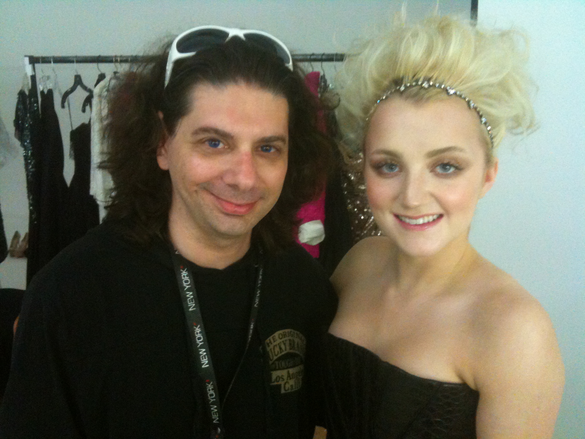 Evanna Lynch from Harry Potter , cover shoot.