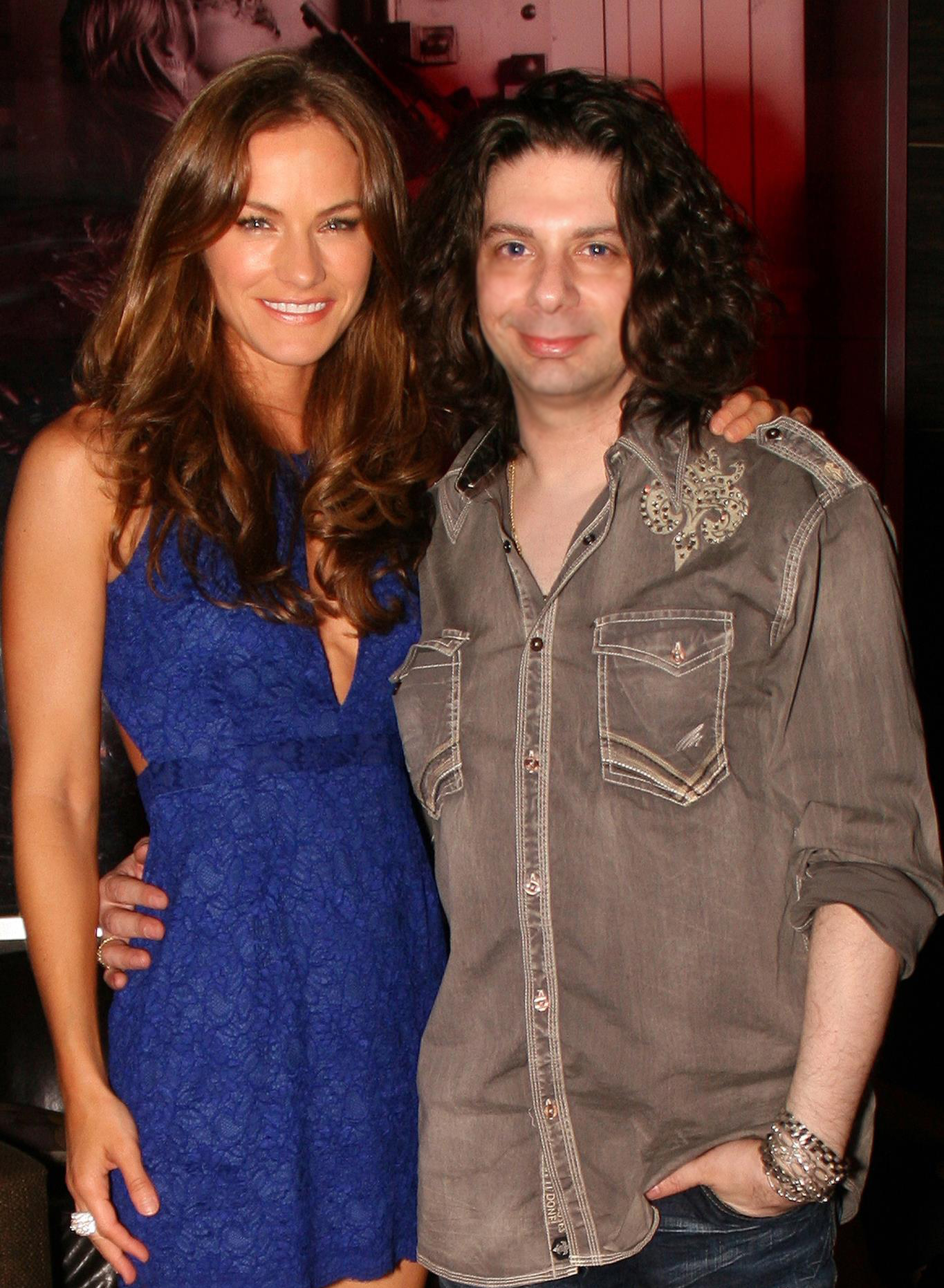 With Kelly Overton from True Blood