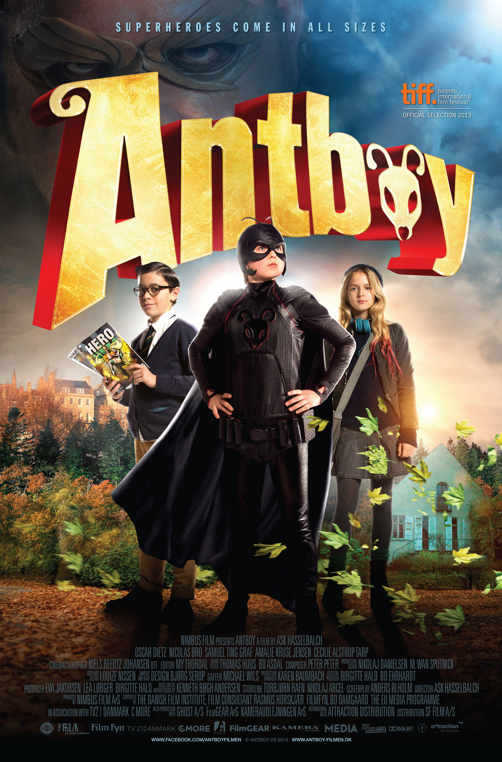 Oscar Dietz, Amalie Kruse Jensen and Samuel Ting Graf in Antboy (2013)