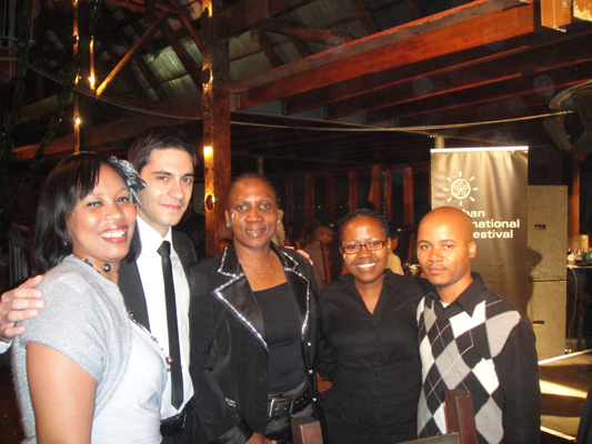 Marco Torrens at the Durban International Film Festival Awards ceremony