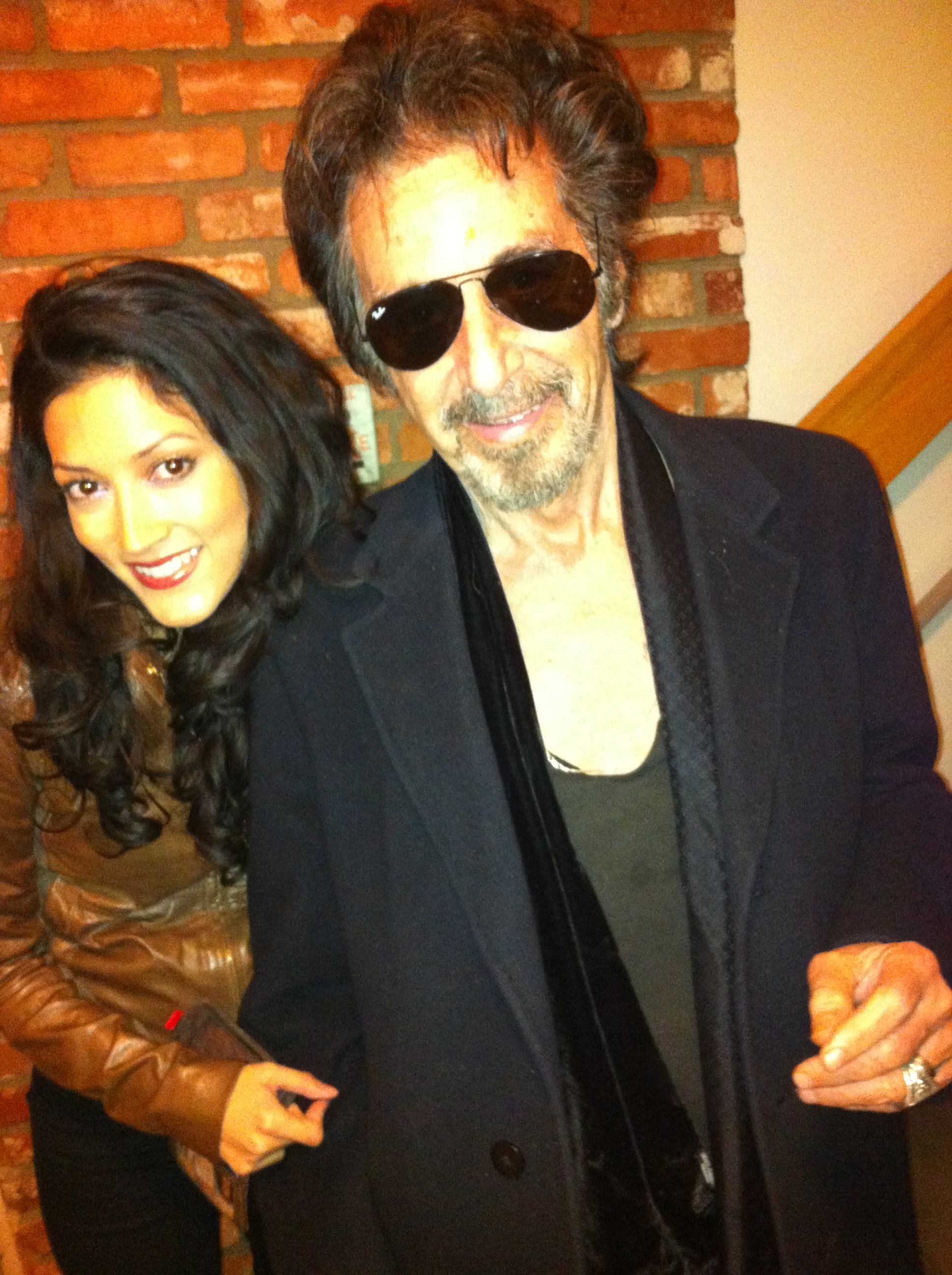 Getting GodFatherly advice w Al Pacino