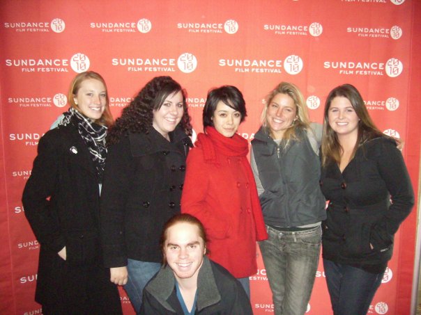 Phil Miller, Jennifer Paredes, Suzy Skarulis, and Molly Maslak at Sundance 2010
