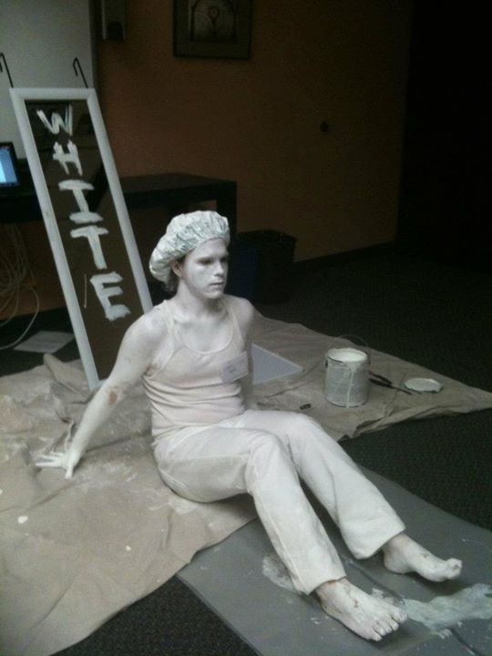 Color Me White - Performance Art Piece