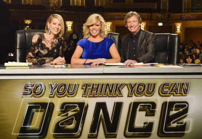 Still of Jenna Elfman, Nigel Lythgoe and Mary Murphy in So You Think You Can Dance (2005)