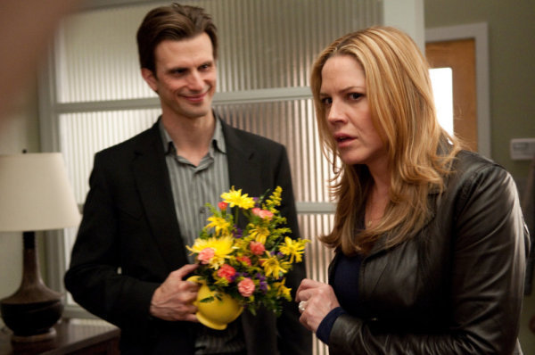 Still of Mary McCormack and Frederick Weller in In Plain Sight (2008)