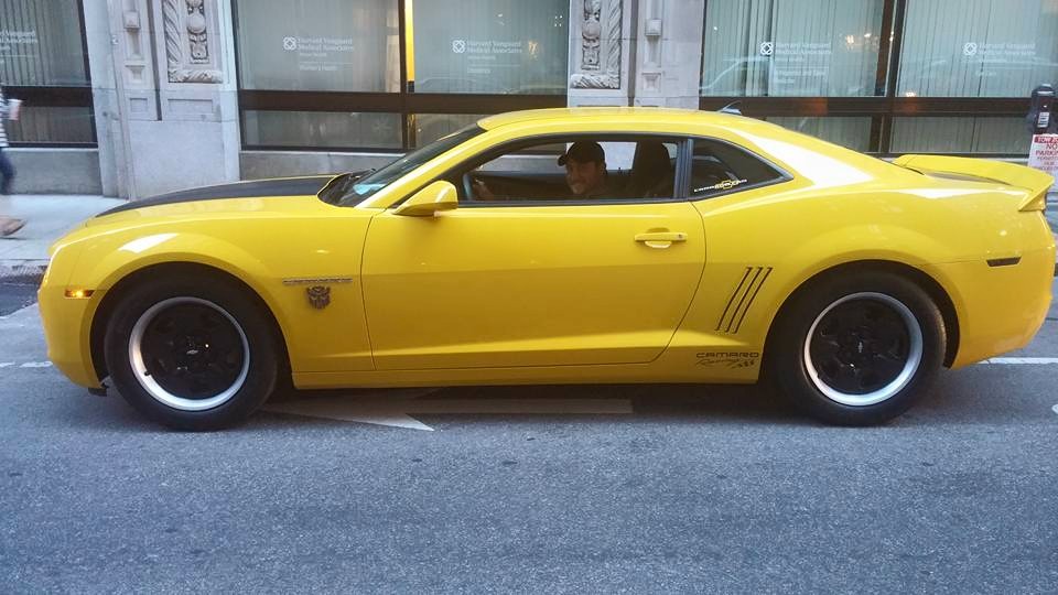 Featured Camaro on the set of Ghostbuster's 2015