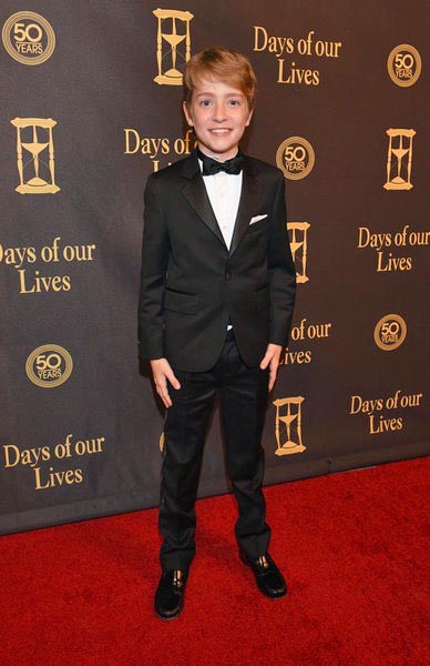 Connor Kalopsis Days of Our Lives red carpet 50th anniversary