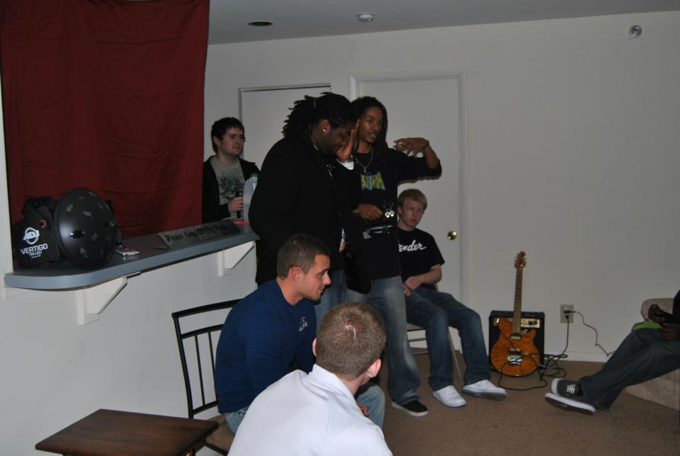 Still of Nate Lyles in Chillin Wit My White Friends music video