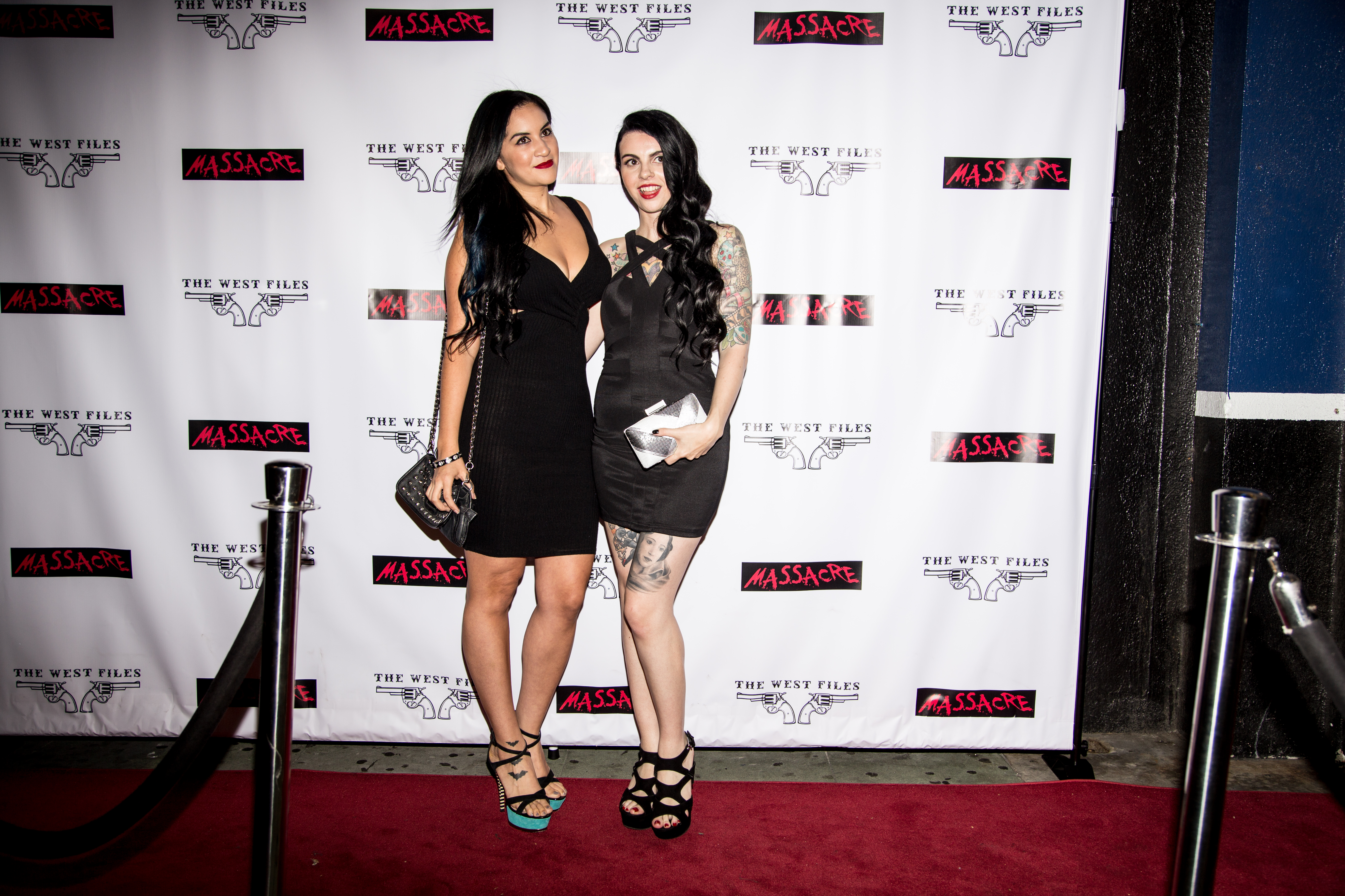 Pandie Suicide at the Los Angeles Premiere of Massacre at Busby's East September 17, 2015