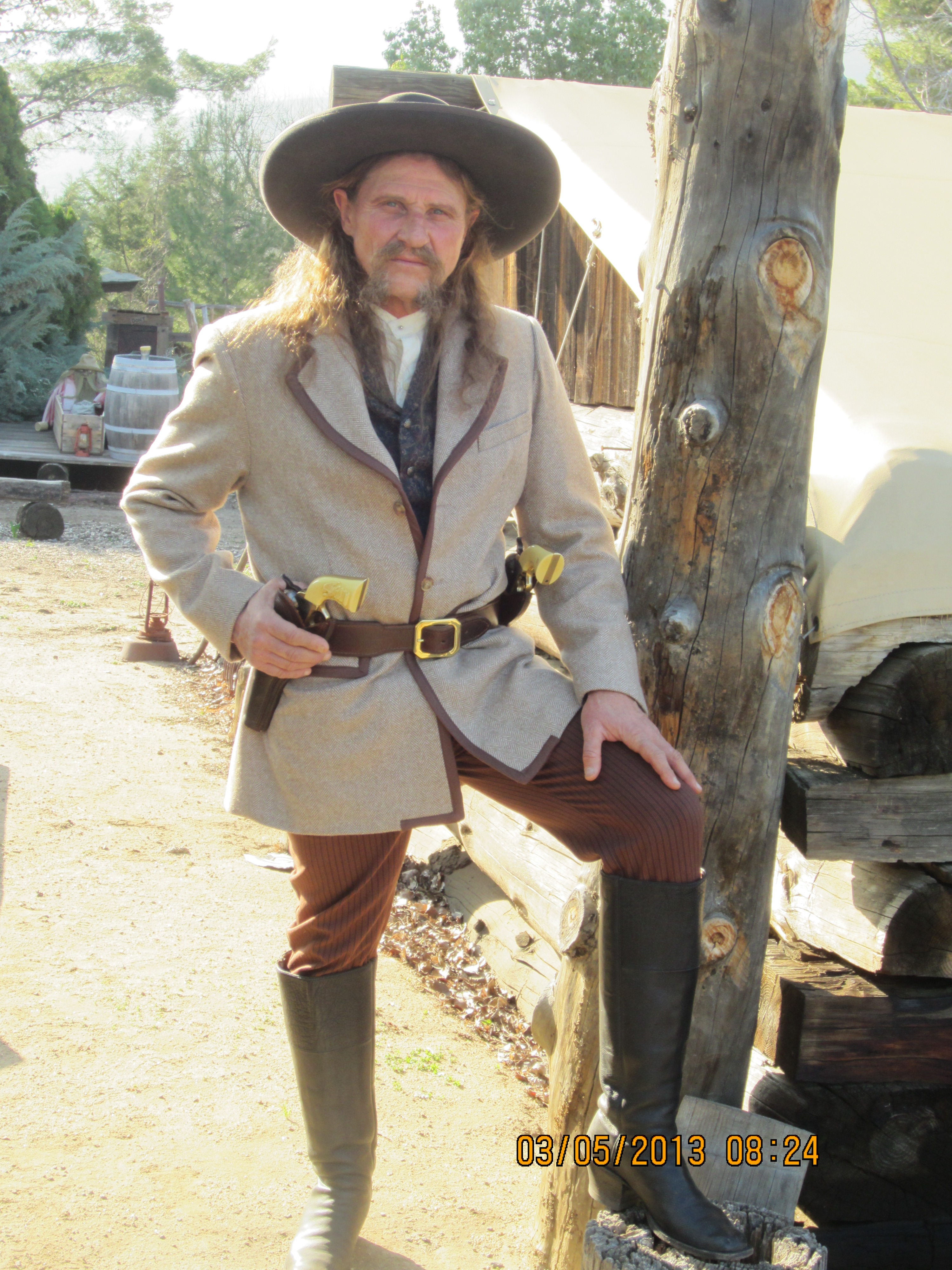 Hardin The Movie, with larry Freeland as Wild Bill Hickok