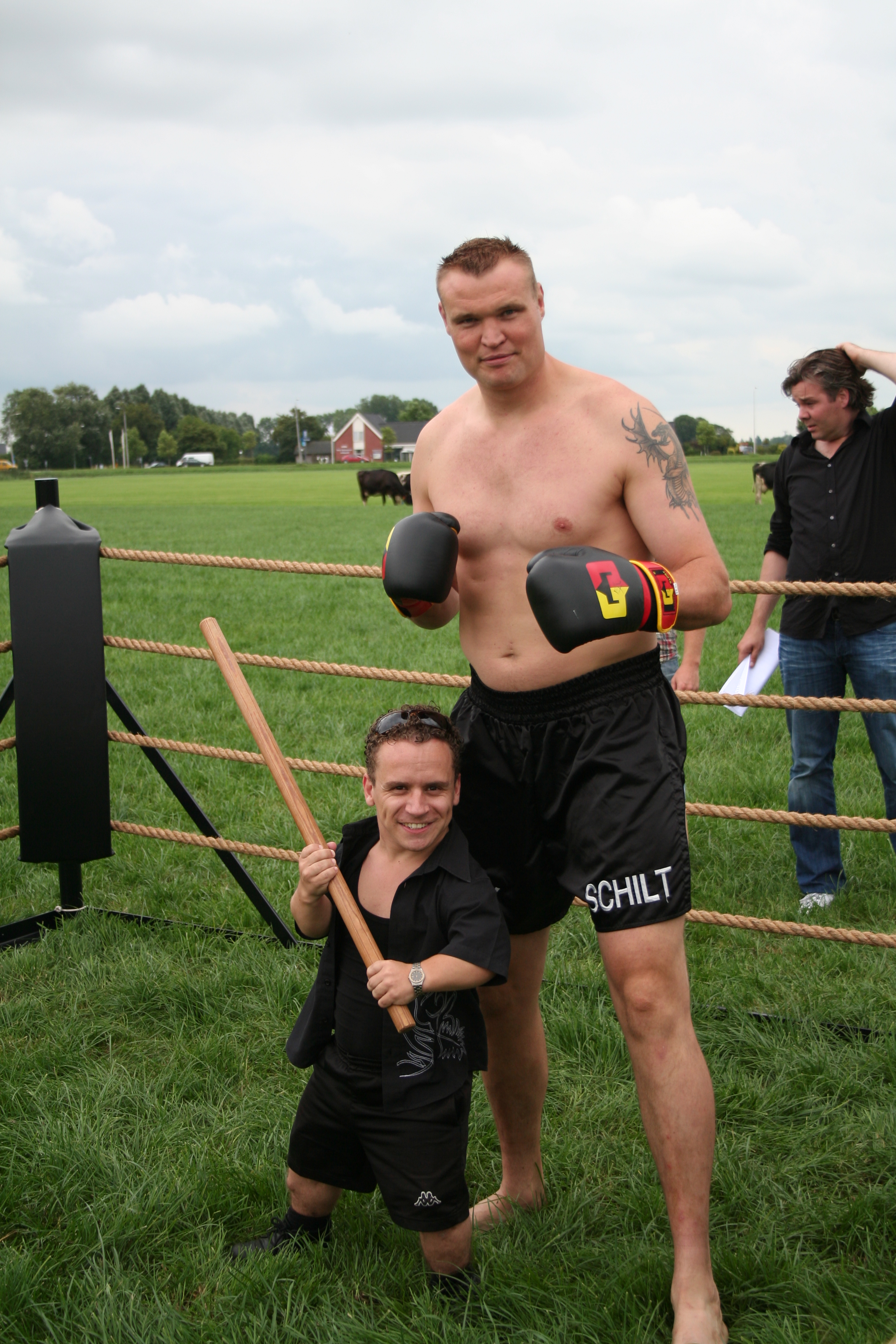Dutch Television (stick fighting against Semmy Schilt 4 times world K1-World Champion)