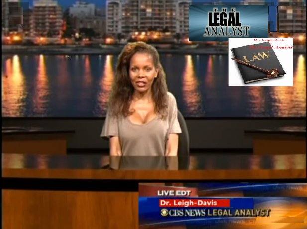 Still of Dr. Leigh-Davis in The Legal Analyst on CBS News