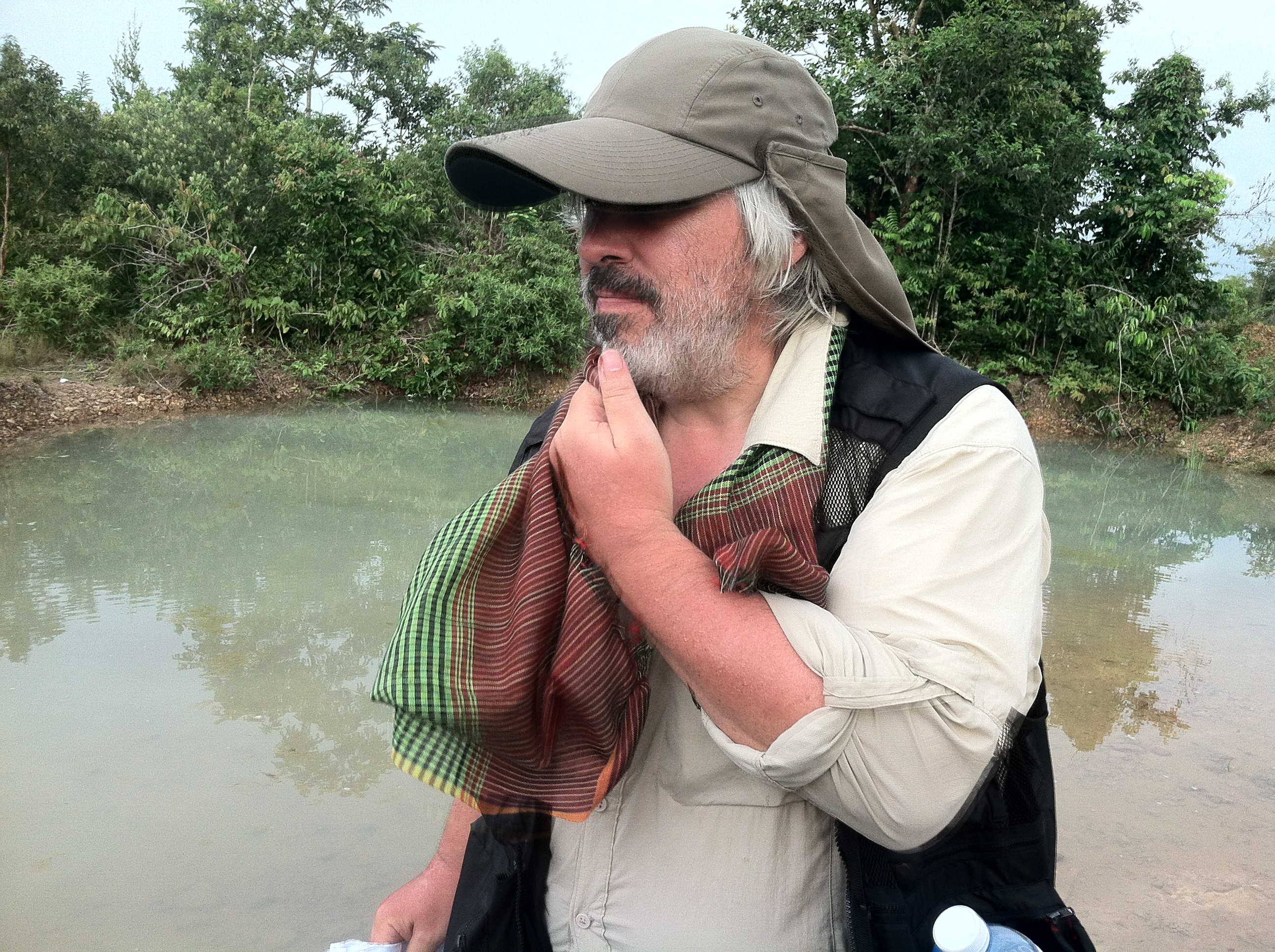 Joe Lawson directs in Cambodia