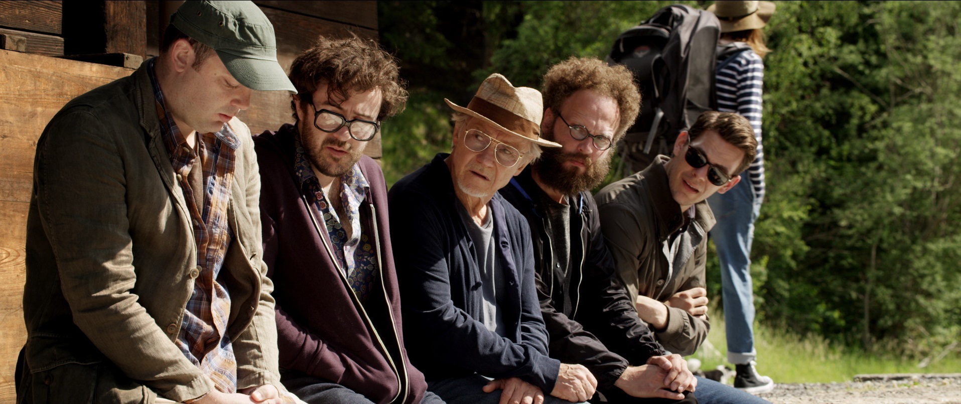 Still of Harvey Keitel, Mark Gessner, Alex Beckett, Nate Dern and Tom Lipinski in Jaunyste (2015)