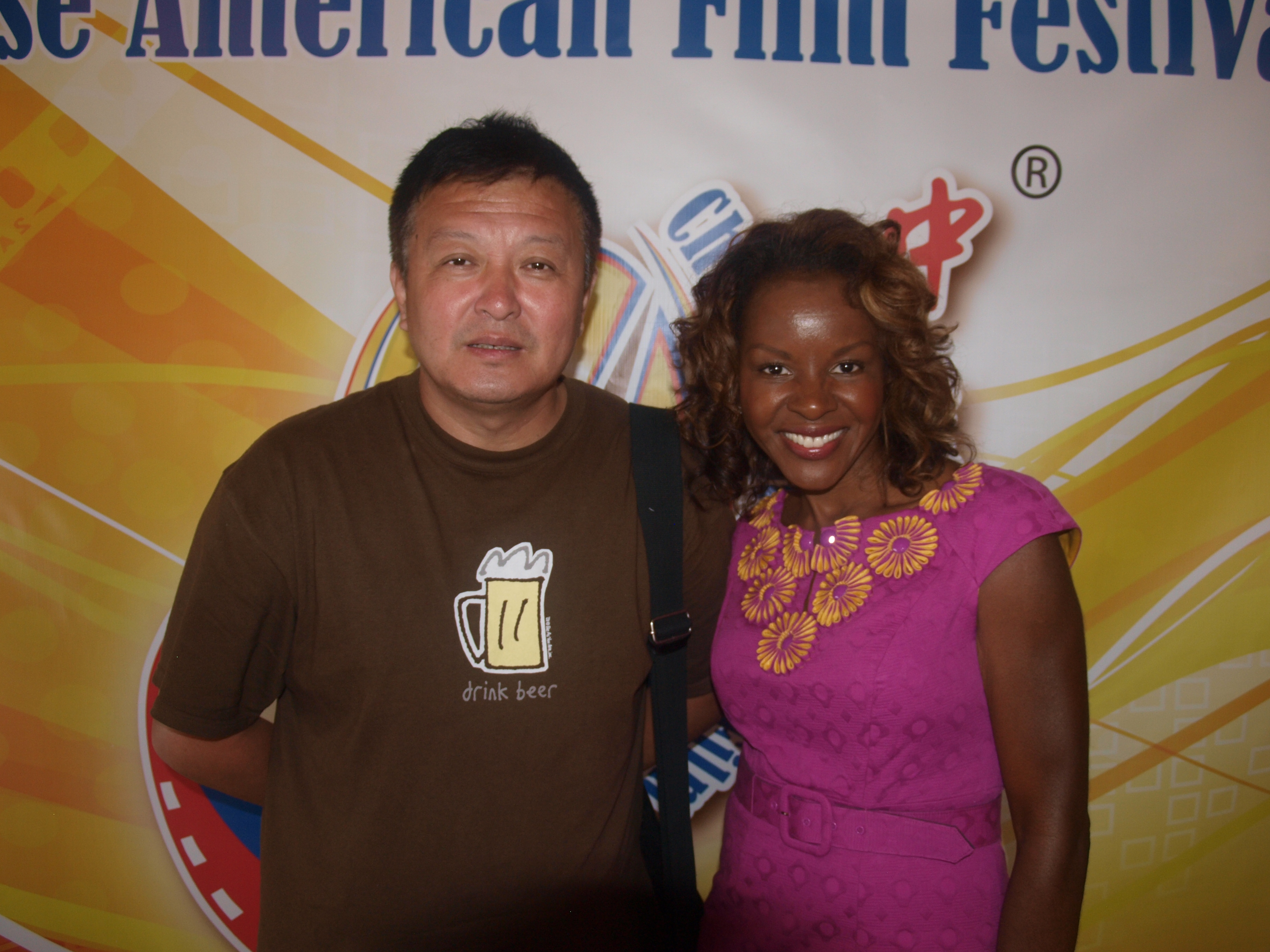 Thorna Lapointe and Yazhou Yang at event of Chinese American Film Festival