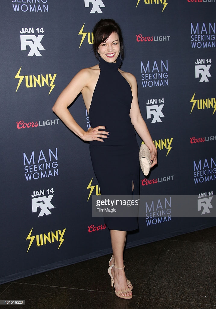 Actress Britt Lower attends the premiere of FXX's 'It's Always Sunny In Philadelphia' and 'Man Seeking Woman' at The DGA Theater on January 13, 2015 in Los Angeles, California.