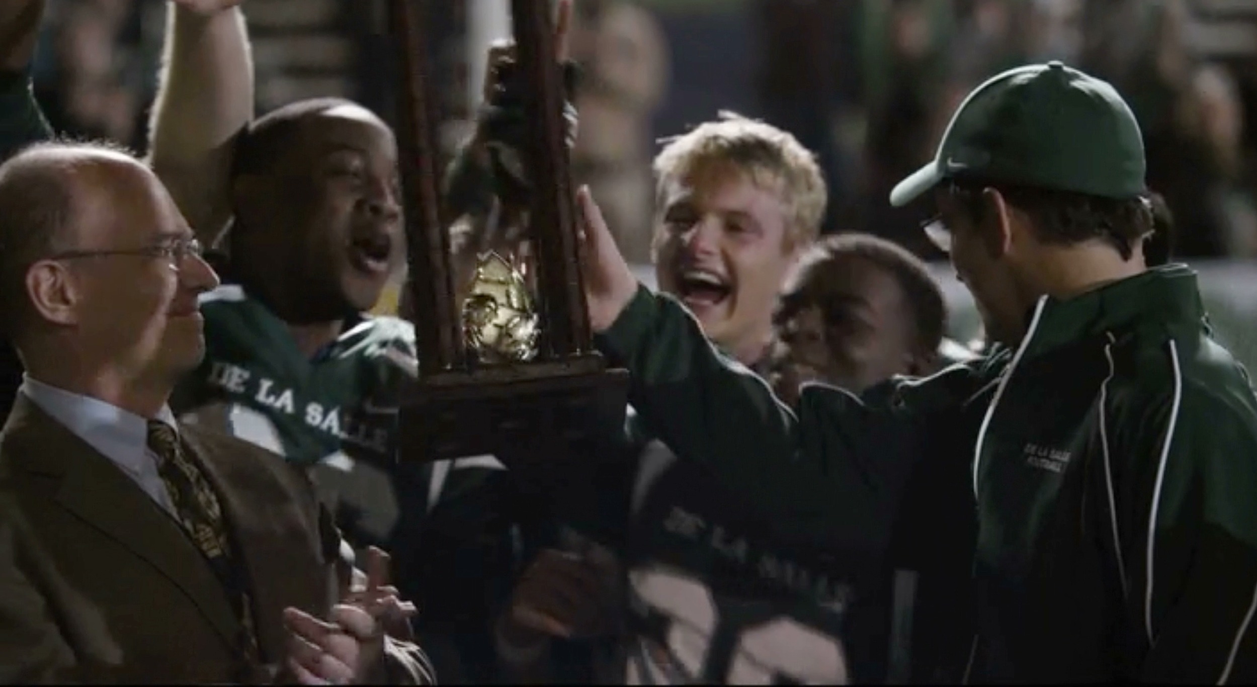 When the Game Stands Tall: John Wettermark, Ser'Darius Blain, Alexander Ludwig, Jim Caviezil