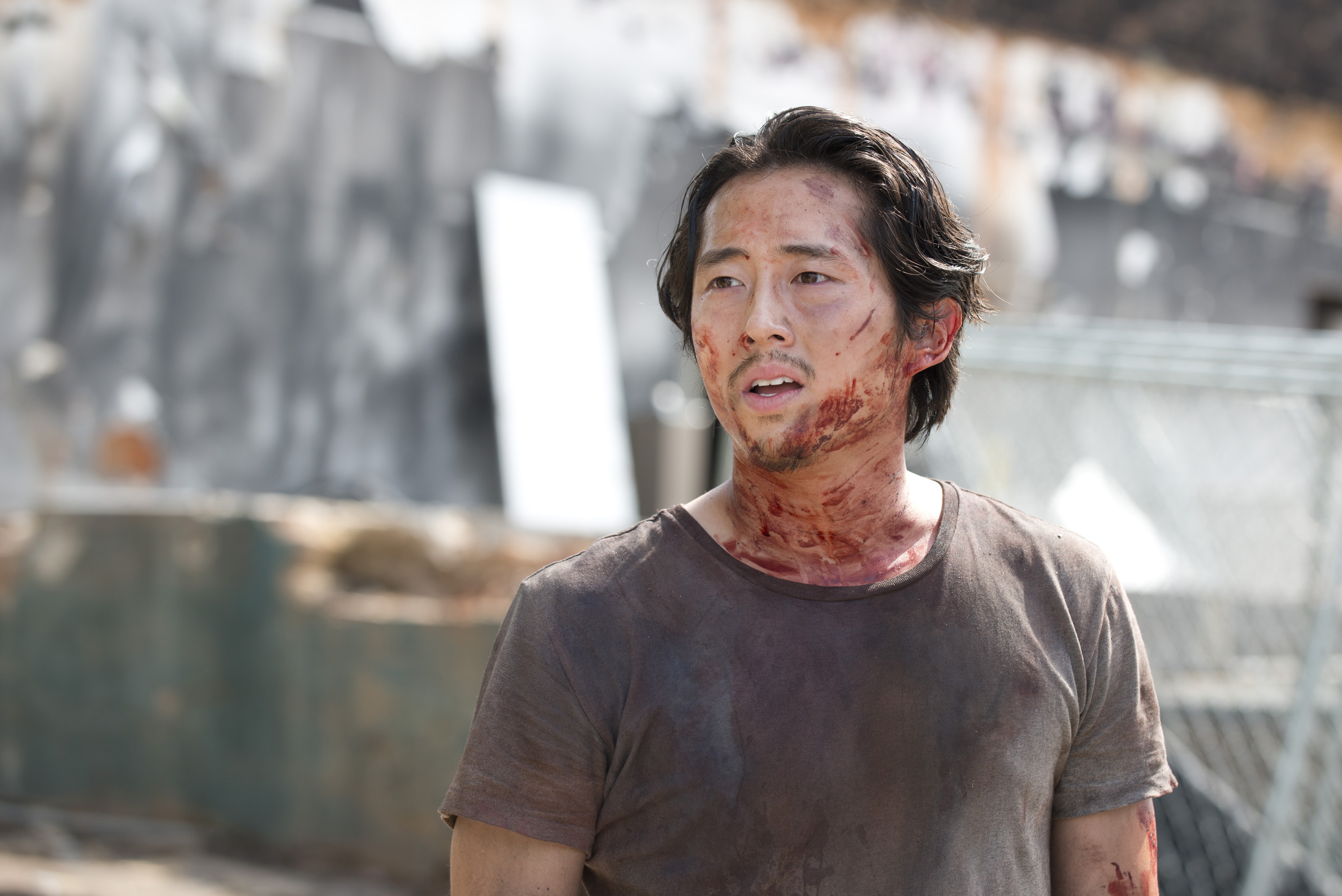 Still of Steven Yeun in Vaikstantys numireliai (2010)