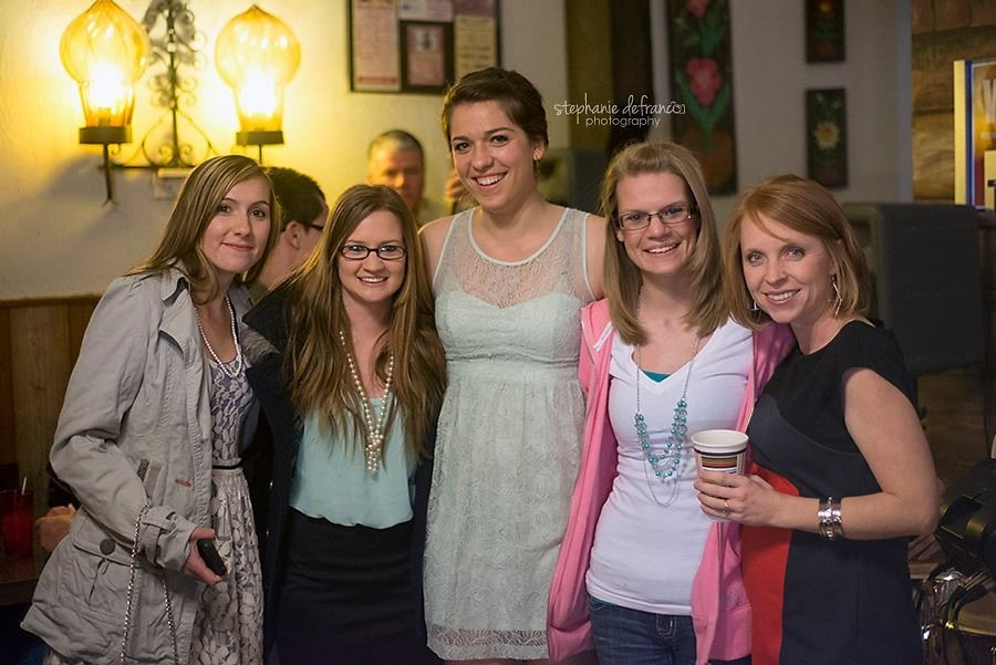 Kendra Mae, Taylor Montgomery, Chrissy Schoenrock, Kelsey Jones and Laura Roebuck at the premier of Camp (2013).