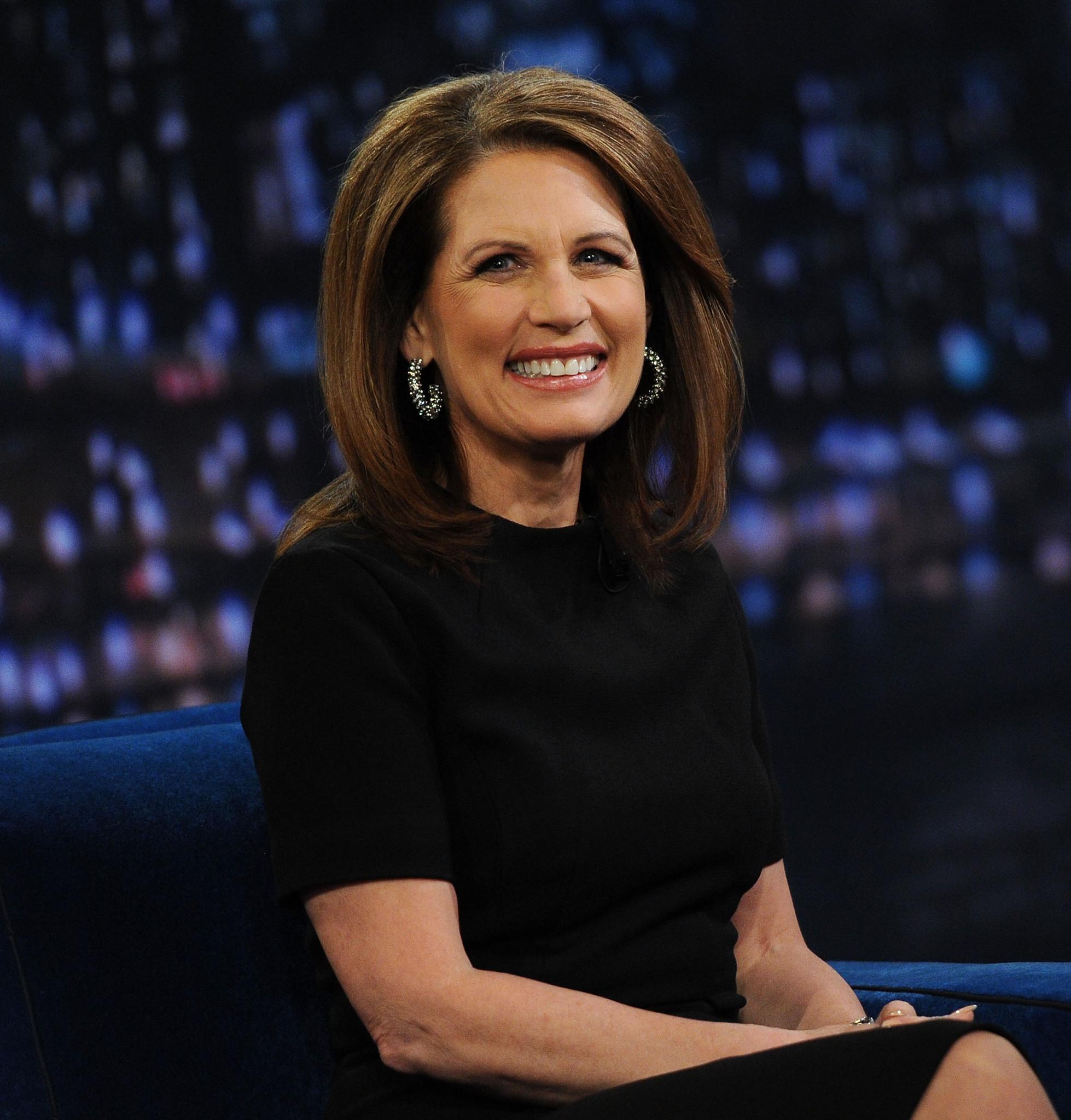 Michele Bachmann at event of Late Night with Jimmy Fallon (2009)