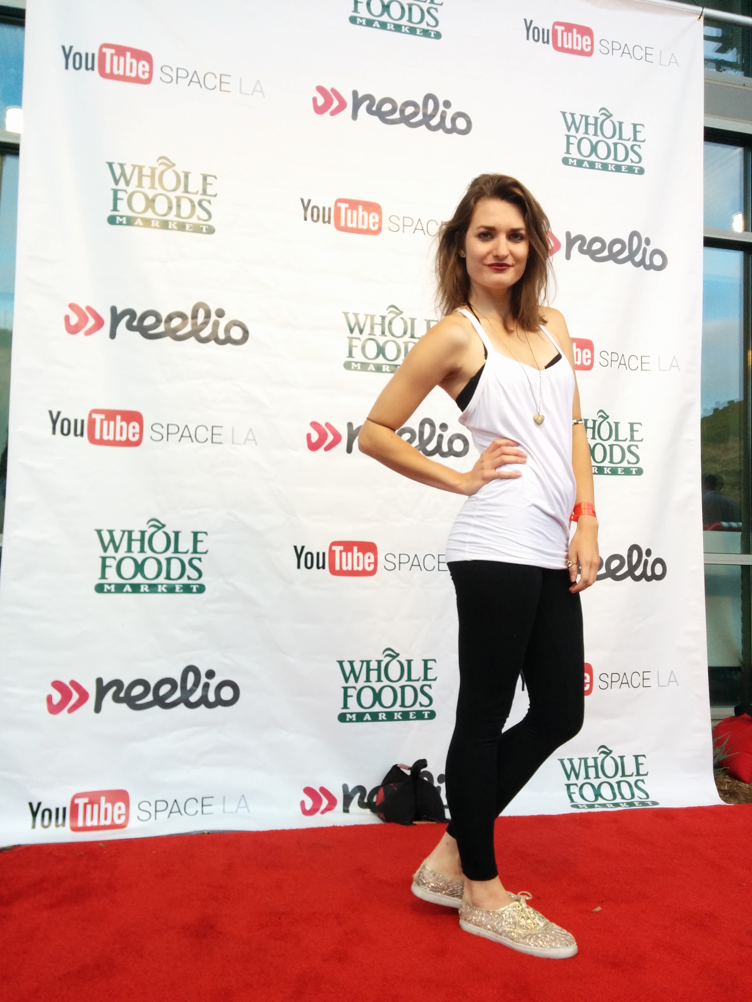 Red Carpet event at YouTube Spaces in Los Angeles