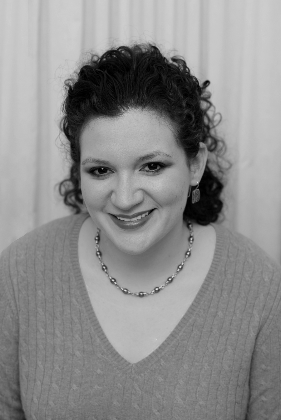 B&W portrait of Jade Heasley's publicity portrait for the release of Bratty Becky and the Firecracker Kid