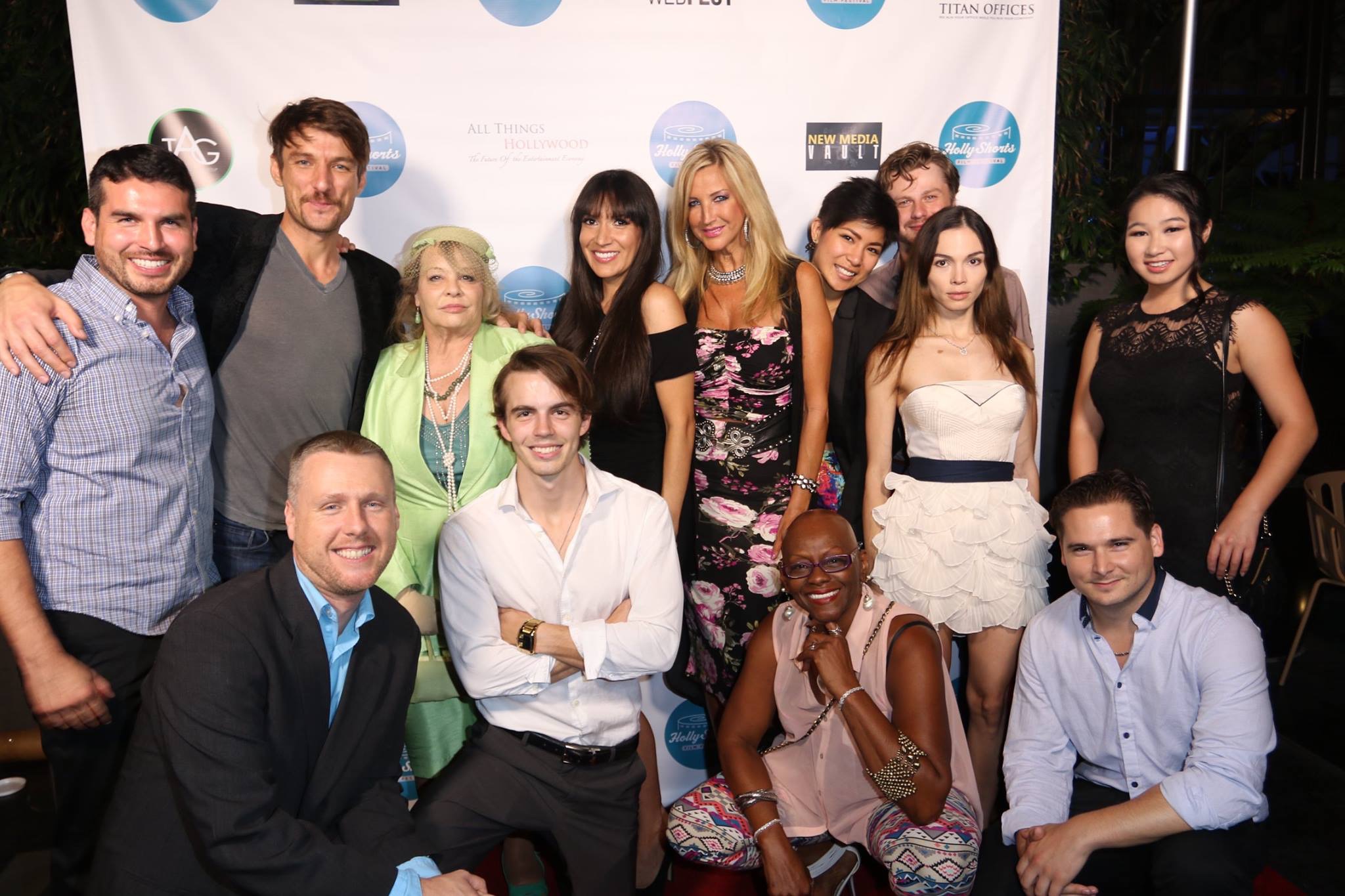 The Loose Ends Cast at the Holly Shorts after party at the W in Hollywood