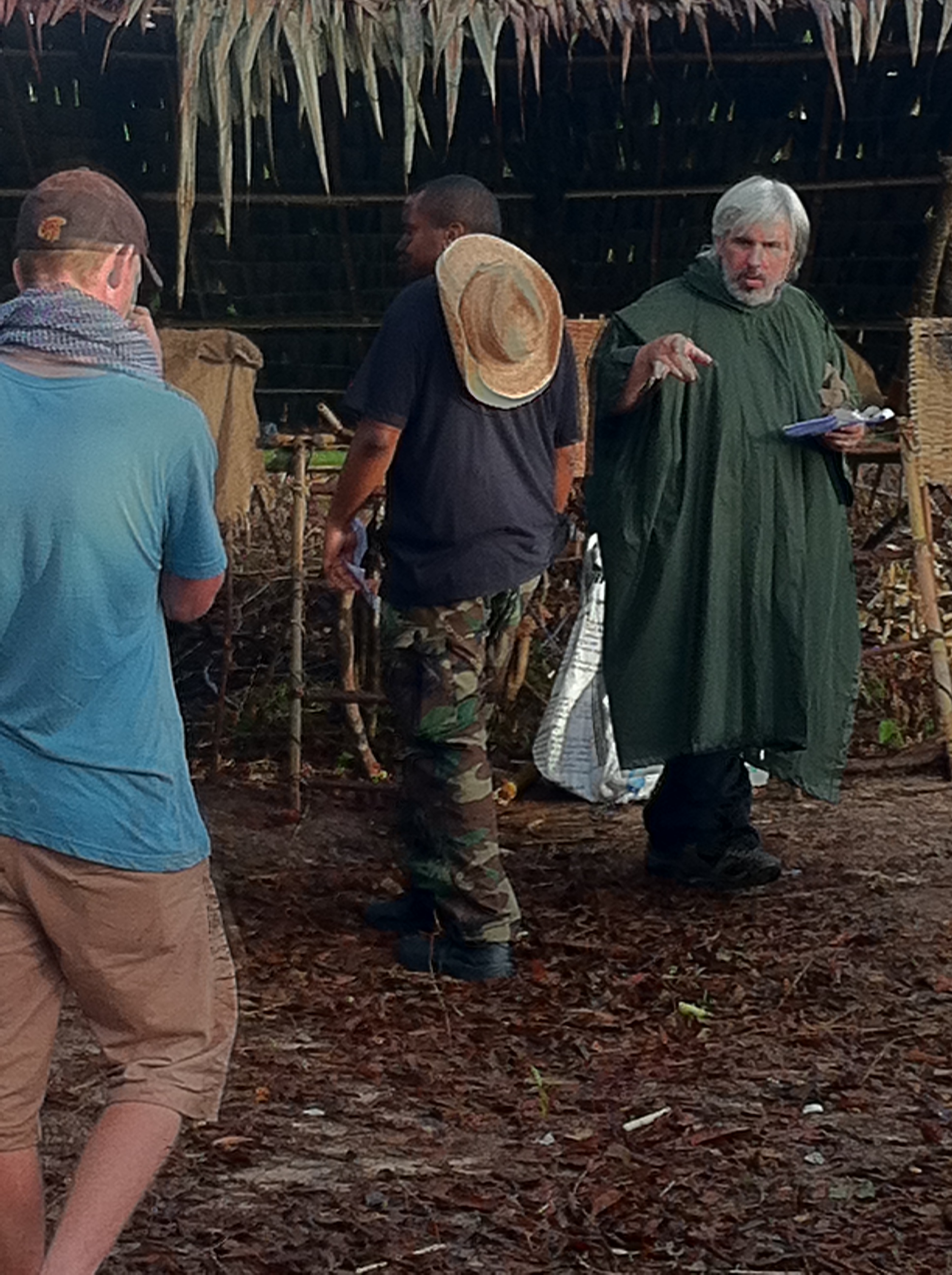 Joe Lawson on location in Cambodia