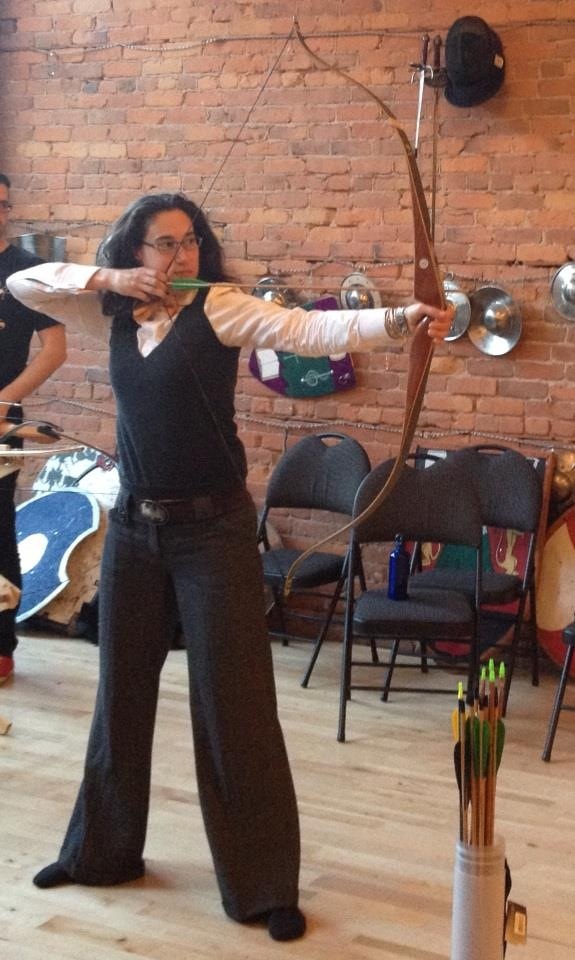Lykopis Archery School at Academie Duello School of Modern Swordplay