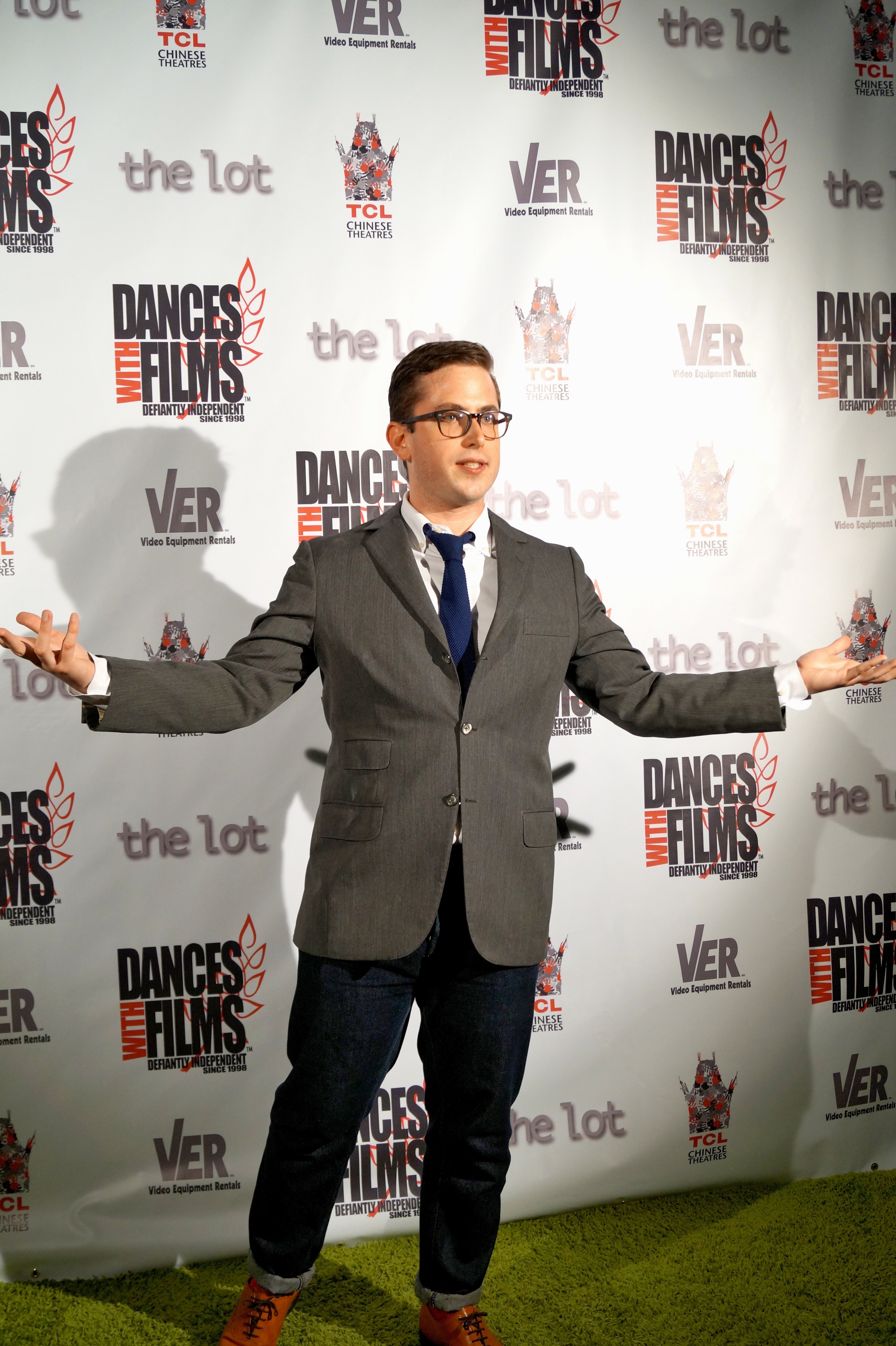 Director Benjamin Walter at the World Premiere of PINK ZONE at the Chinese Theatre.